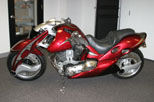 Apache Warrior Motorcycle - New Paint Job - Side View 